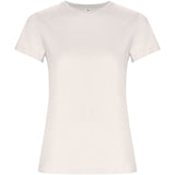 T-shirt a maniche corte da donna Golden personalizzato con logo - Pubblienne