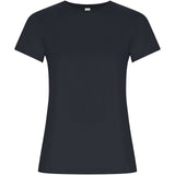T-shirt a maniche corte da donna Golden personalizzato con logo - Pubblienne