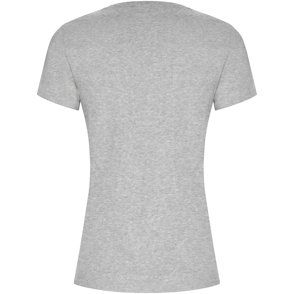 T-shirt a maniche corte da donna Golden personalizzato con logo - Pubblienne