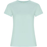 T-shirt a maniche corte da donna Golden personalizzato con logo - Pubblienne