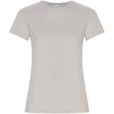 T-shirt a maniche corte da donna Golden personalizzato con logo - Pubblienne