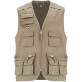 Gilet da lavoro con più tasche e scollo a V da 200 g/m² Venera personalizzato con logo - Pubblienne