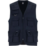 Gilet da lavoro con più tasche e scollo a V da 200 g/m² Venera personalizzato con logo - Pubblienne