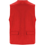 Gilet da lavoro con più tasche e scollo a V da 200 g/m² Venera personalizzato con logo - Pubblienne