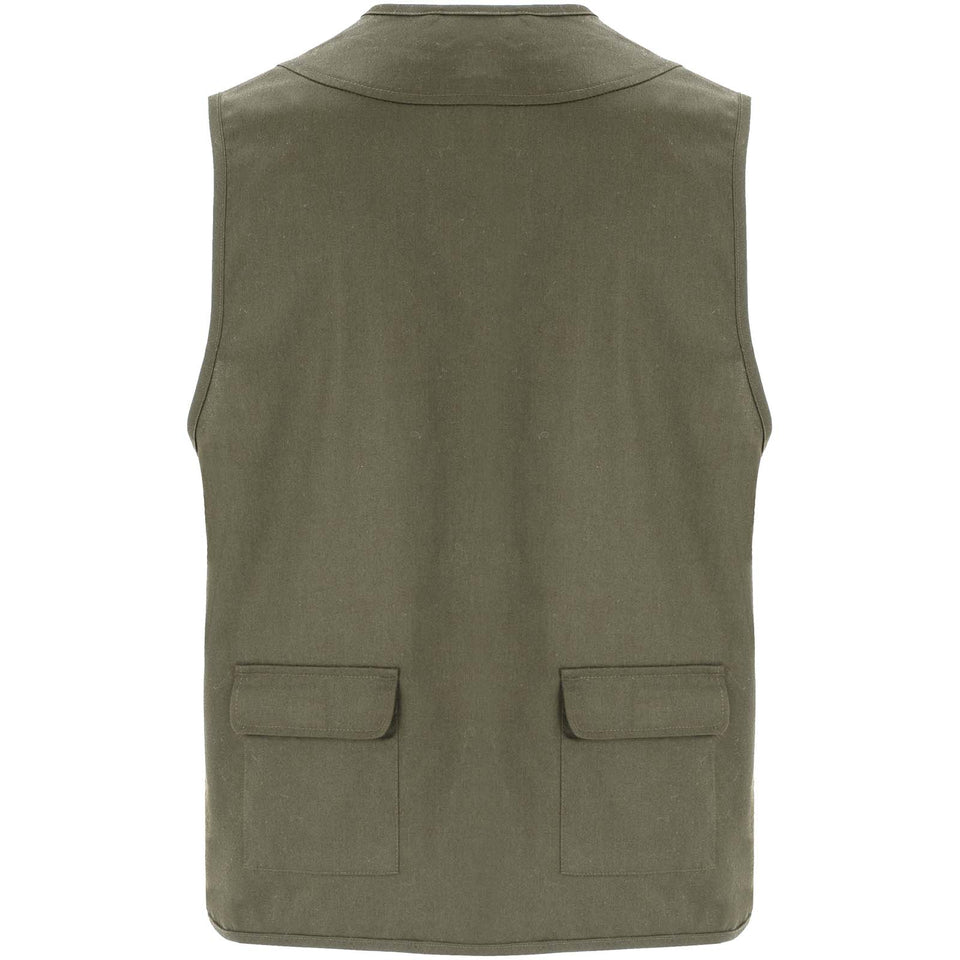 Gilet da lavoro con più tasche e scollo a V da 200 g/m² Venera personalizzato con logo - Pubblienne