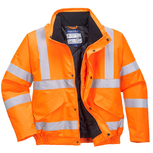 Bomber Hi-Vis Portwest personalizzato con logo - Pubblienne