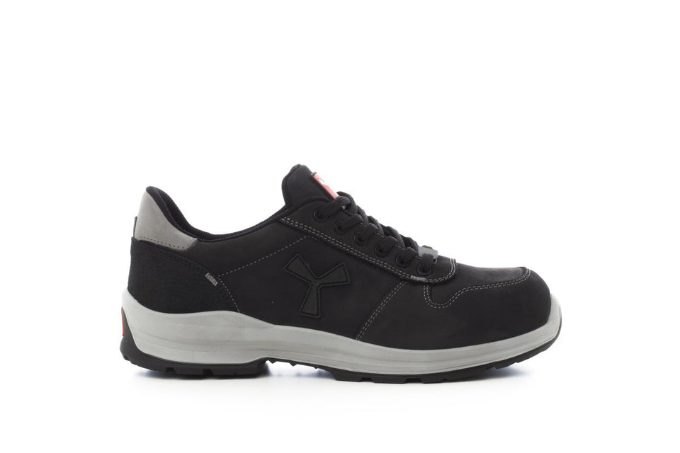 GET FORCE LOW S3 SCARPA ANTINFORTUNISTICA BASSA IN NABUK PAYPER personalizzato con logo - Pubblienne