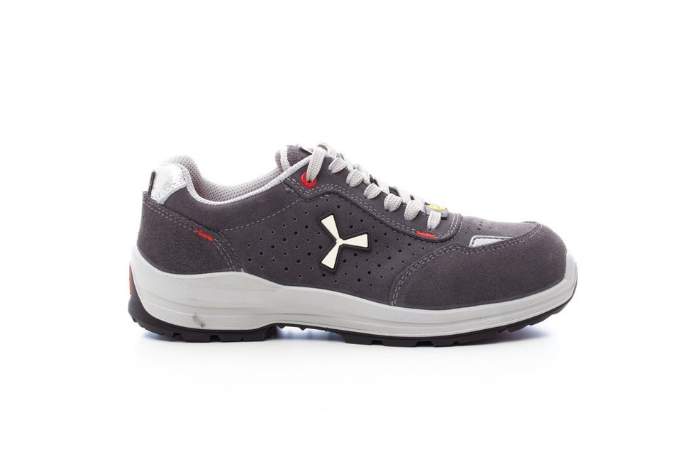 GET FRESH LOW LADY S1P SCARPA ANTINFORTUNISTICA DONNA SCAMOSCIATA PAYPER personalizzato con logo - Pubblienne