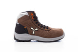 GET FORCE MID LADY S3 SCARPA ANTINFORTUNISTICA ALTA DONNA IN NABUK PAYPER personalizzato con logo - Pubblienne