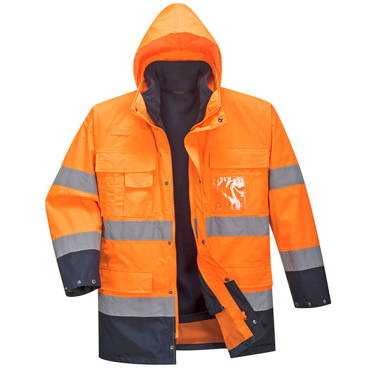 Giacca Lite 3 in 1 Hi-Vis Portwest personalizzato con logo - Pubblienne