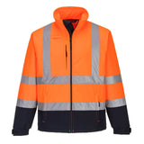 Sofshell Bicolore Hi-Vis (3L) Portwest personalizzato con logo - Pubblienne