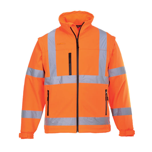 Softshell 2x1 Hi-Vis (3L) Portwest personalizzato con logo - Pubblienne