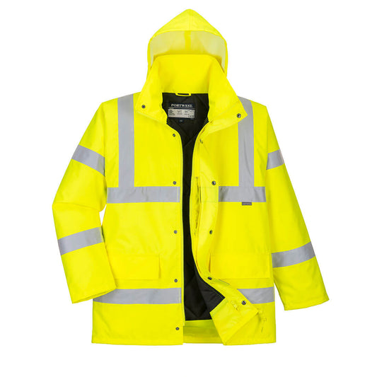 Giacca traspirante Hi-Vis Portwest personalizzato con logo - Pubblienne
