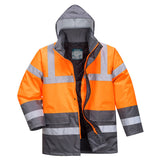 Giacca Traffic Bicolore Hi-Vis Portwest personalizzato con logo - Pubblienne