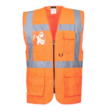 Gilet Executive Berlino Portwest personalizzato con logo - Pubblienne