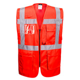 Gilet Executive Berlino Portwest personalizzato con logo - Pubblienne