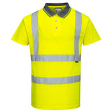 Polo maniche corte Hi-Vis Portwest personalizzato con logo - Pubblienne