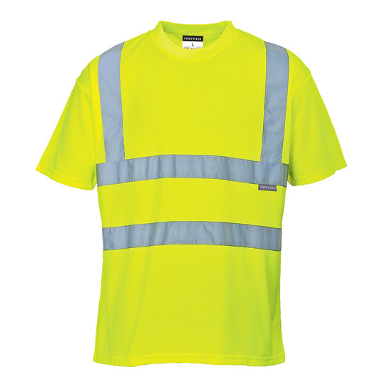 T-shirt Hi-Vis Portwest personalizzato con logo - Pubblienne