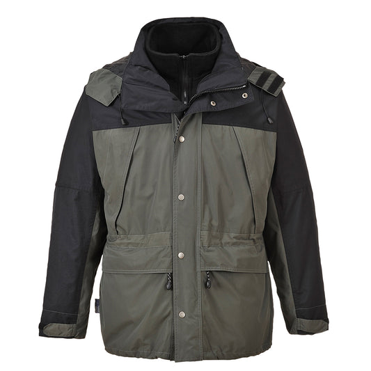 Giacca traspirante Orkney 3-in-1 Portwest personalizzato con logo - Pubblienne