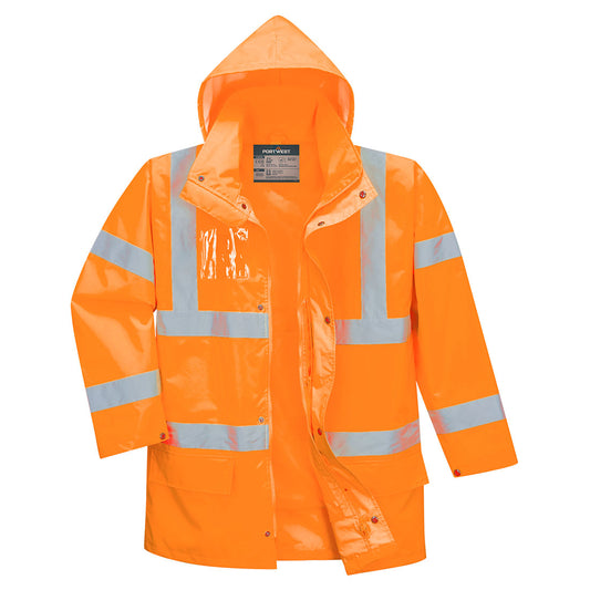Giacca Essential Hi-Vis 5 in 1 Portwest personalizzato con logo - Pubblienne