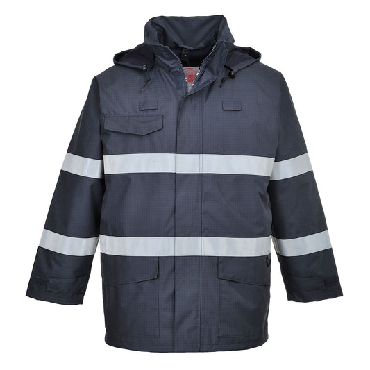 Giacca Bizflame Rain multinorma Portwest personalizzato con logo - Pubblienne