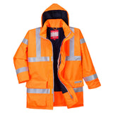 Giacca Bizflame Rain multinorma Hi-Vis Portwest personalizzato con logo - Pubblienne