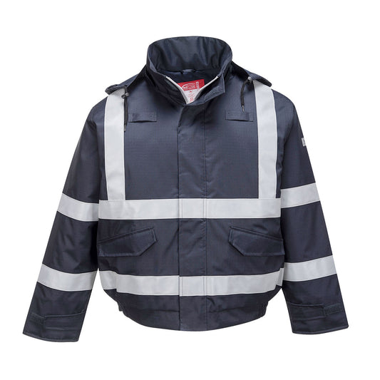 Bomber Bizflame Rain multinorma Portwest personalizzato con logo - Pubblienne