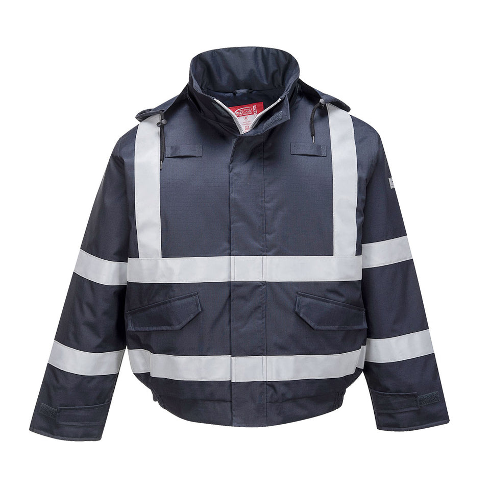 Bomber Bizflame Rain multinorma Portwest personalizzato con logo - Pubblienne
