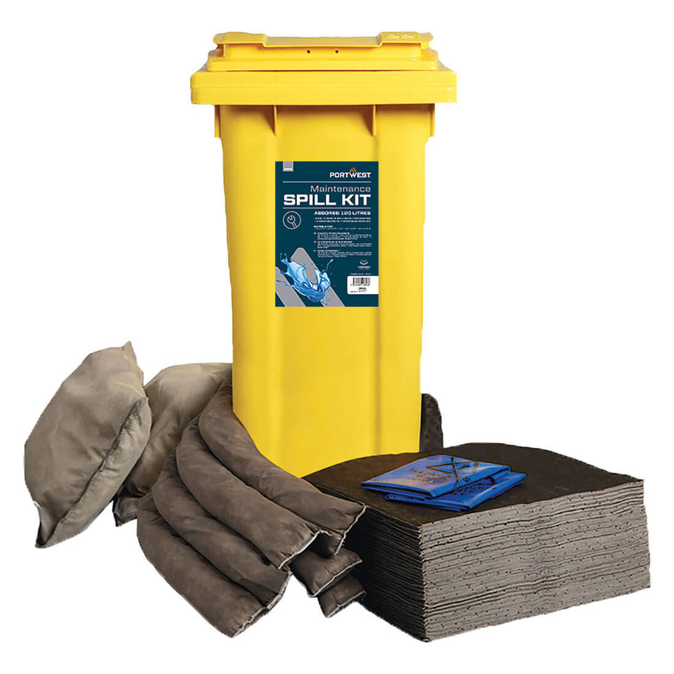 Kit di manutenzione 120 litri Portwest personalizzato con logo - Pubblienne