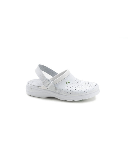 Zoccolo con laccetto uomo FOOD&CHEMICAL CHEMICAL E A FO SRA personalizzato con logo - Pubblienne