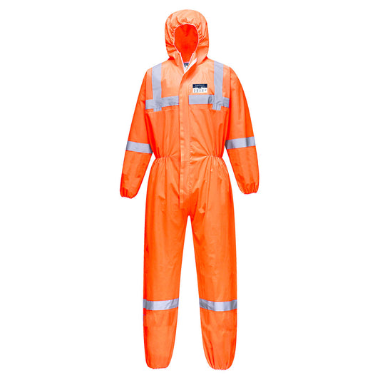 Tuta Vistex SMS Tipo 5/6 Portwest personalizzato con logo - Pubblienne