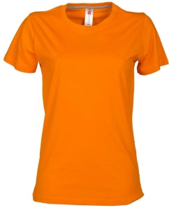 Tshirt Girocollo Manica Corta Sunrise Lady personalizzato con logo - Pubblienne