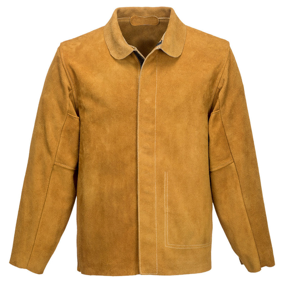 Giacca da saldatura in pelle Portwest personalizzato con logo - Pubblienne