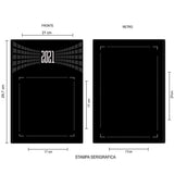 0170 - AGENDA GIORNALIERA MATRA CM 21X30 personalizzato con logo - Pubblienne