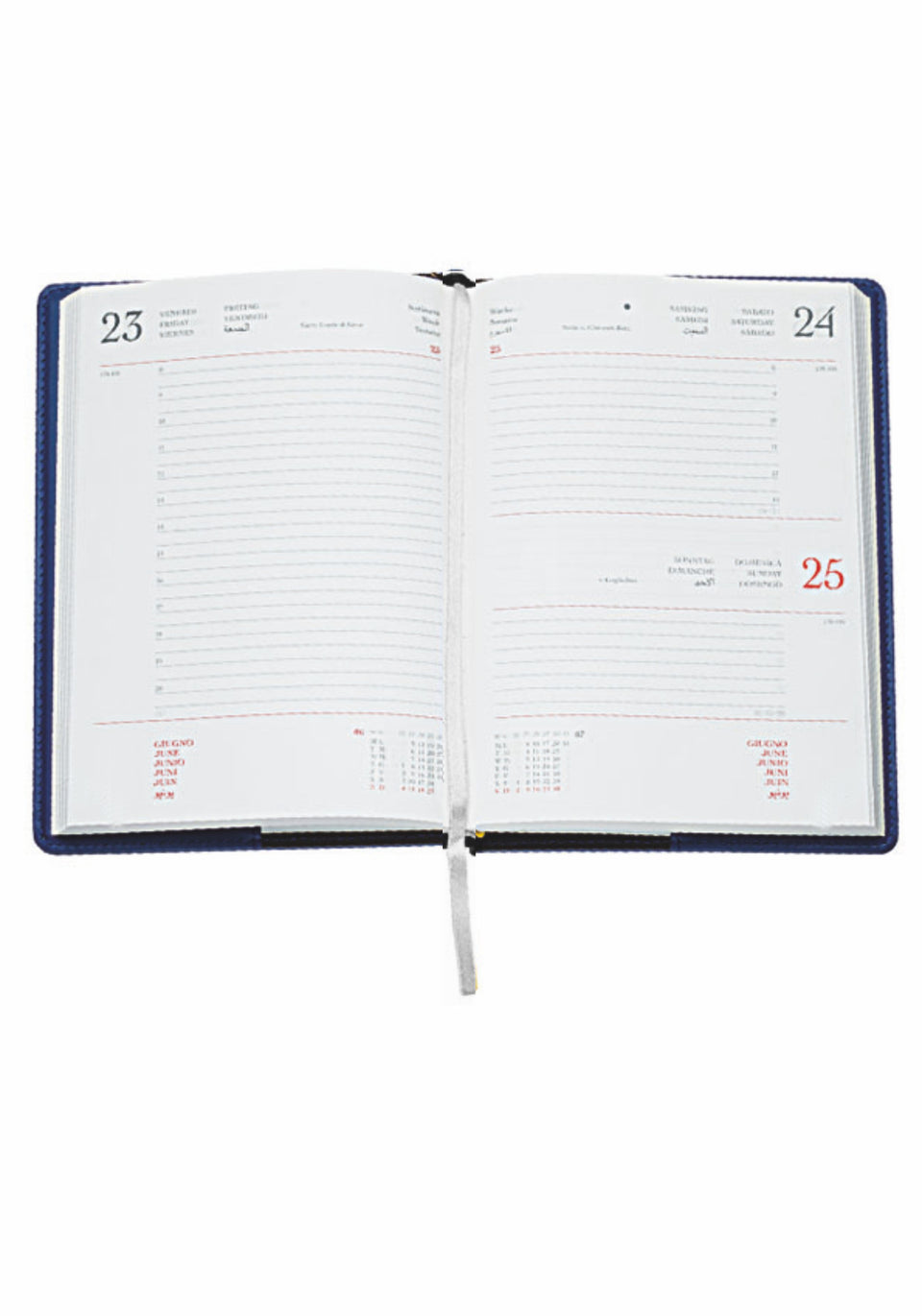 0338 AGENDA GIORNALIERA 15X21 personalizzato con logo - Pubblienne