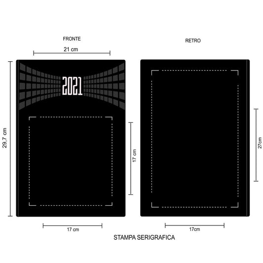 0359 - AGENDA RISTORANTE MATRA CM 21X30 personalizzato con logo - Pubblienne