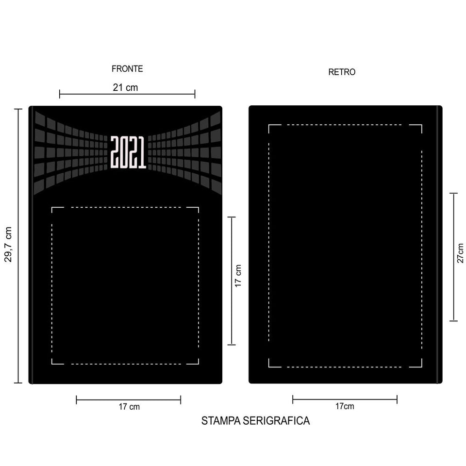 0359 - AGENDA RISTORANTE MATRA CM 21X30 personalizzato con logo - Pubblienne