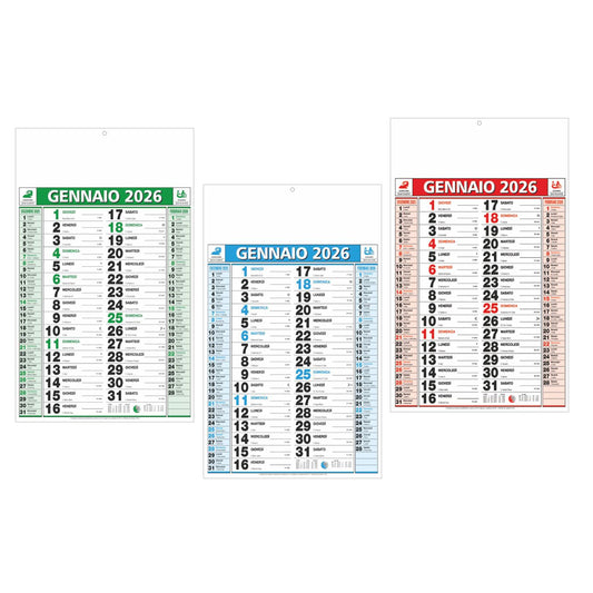 CALENDARIO OLANDESE NEUTRO personalizzato con logo - Pubblienne