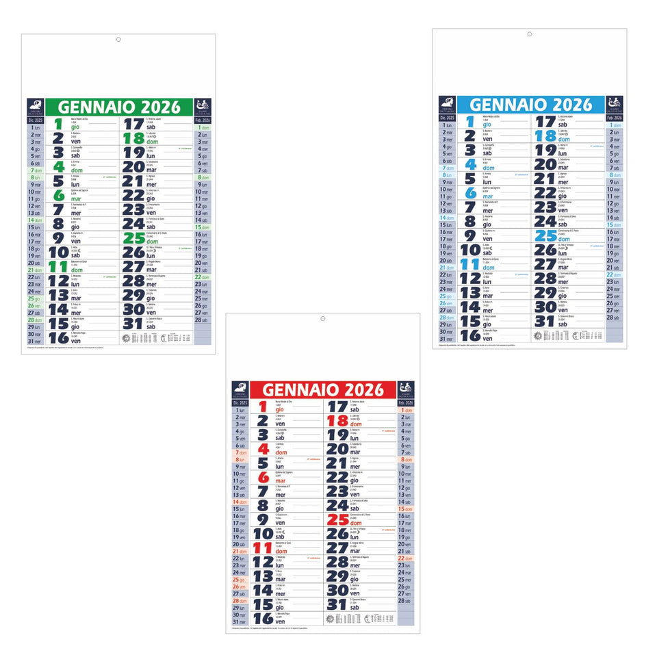 Calendario Olandese personalizzato con logo - Pubblienne
