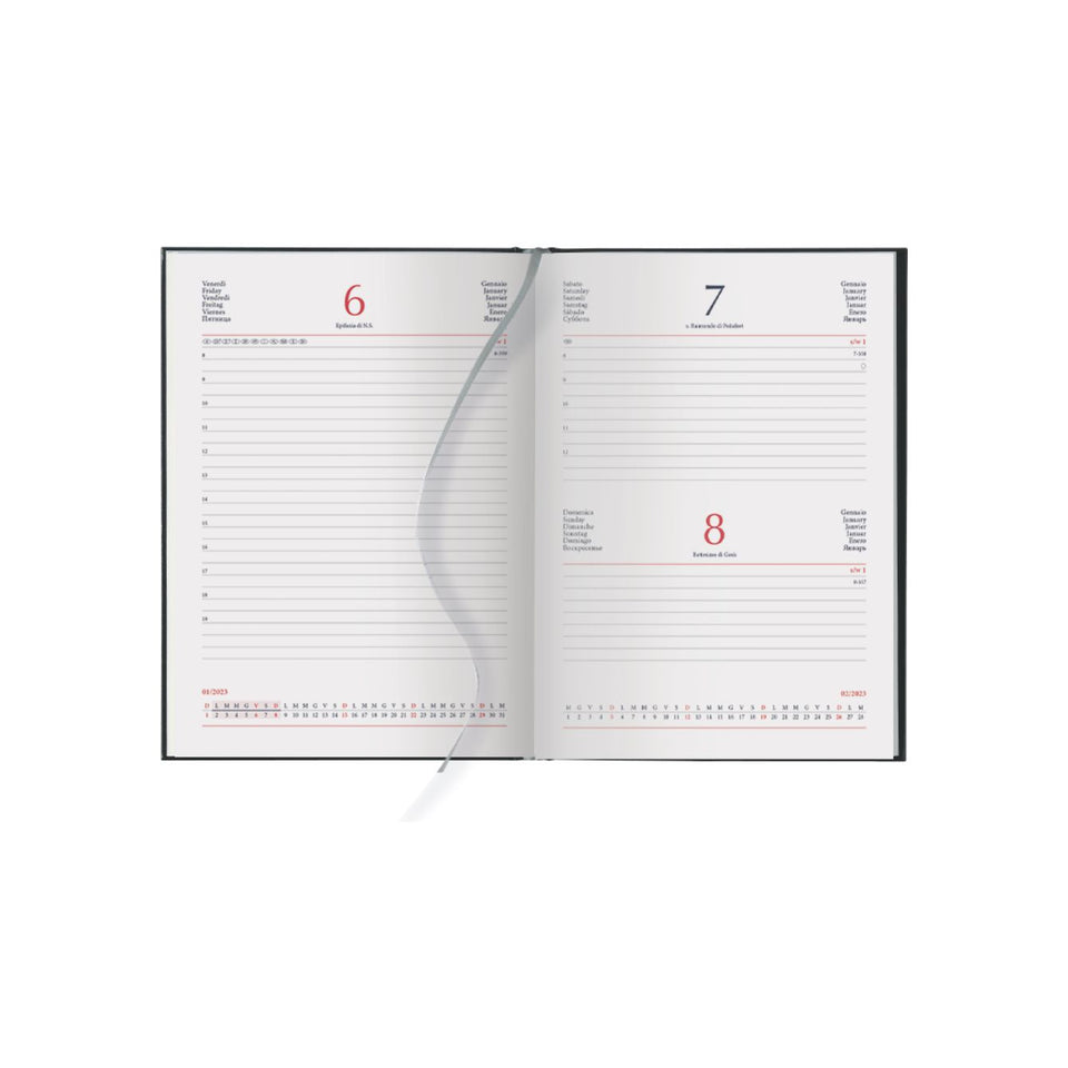 Interno Giornaliero Cm 15X21 personalizzato con logo - Pubblienne