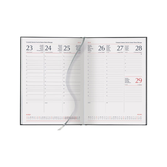 Interno Settimanale Cm 17X24 personalizzato con logo - Pubblienne