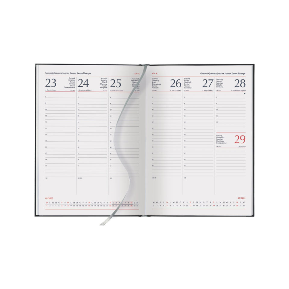 Interno Settimanale Cm 17X24 personalizzato con logo - Pubblienne