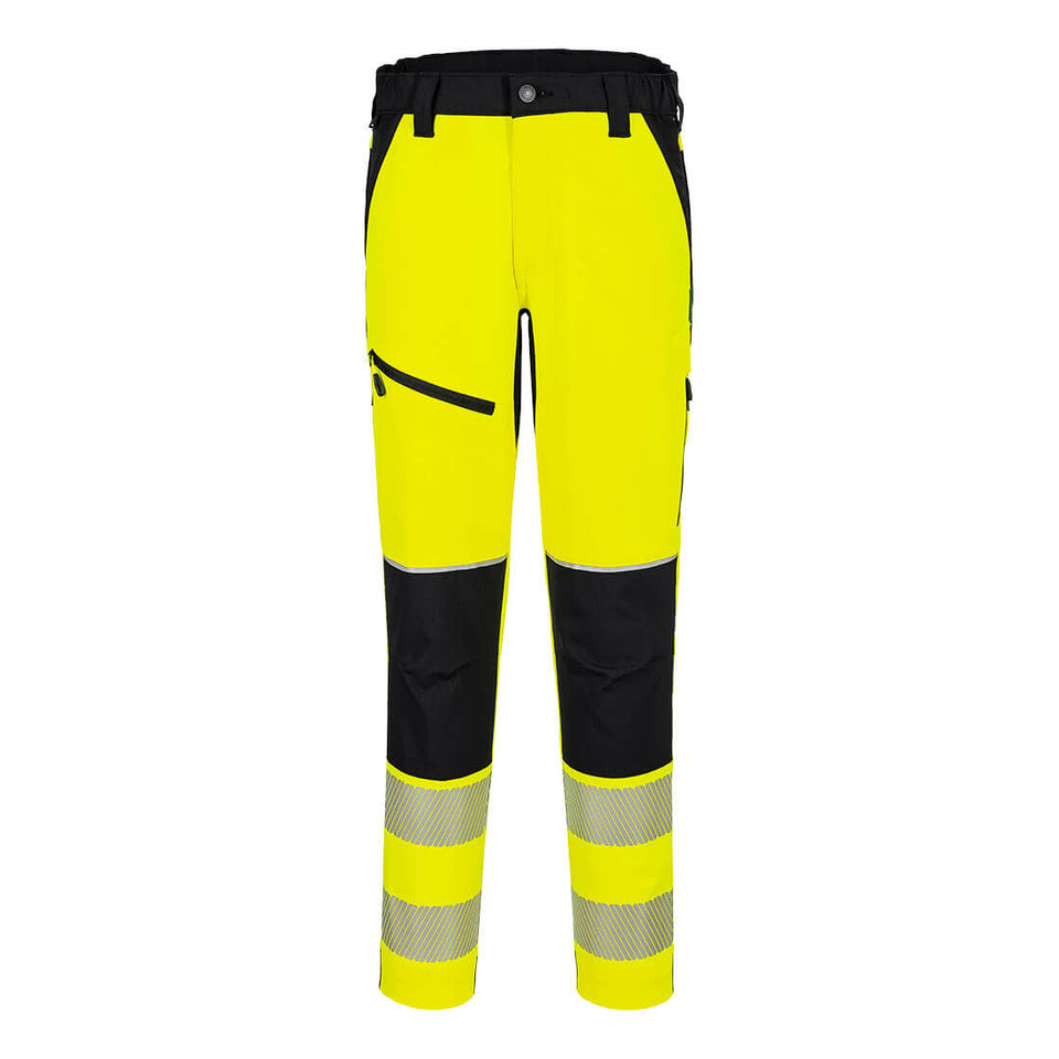 Pantaloni PW3 Hi-Vis Stretch Portwest personalizzato con logo - Pubblienne