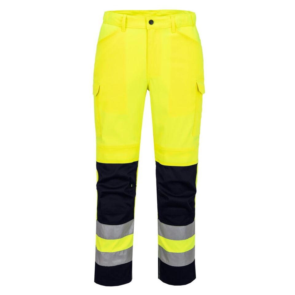 Hi-Vis Lightweight Mesh Panel Trousers Portwest personalizzato con logo - Pubblienne