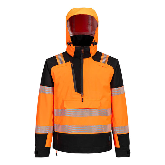 Giacca impermeabile PW3 Hi-Vis (3L) Portwest personalizzato con logo - Pubblienne