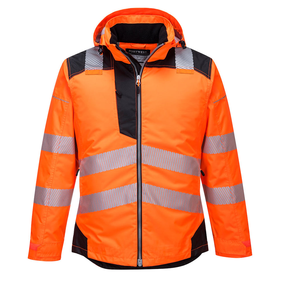 PW3 Giacca invernale Hi-Vis Portwest personalizzato con logo - Pubblienne