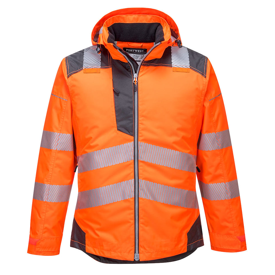 PW3 Giacca invernale Hi-Vis Portwest personalizzato con logo - Pubblienne