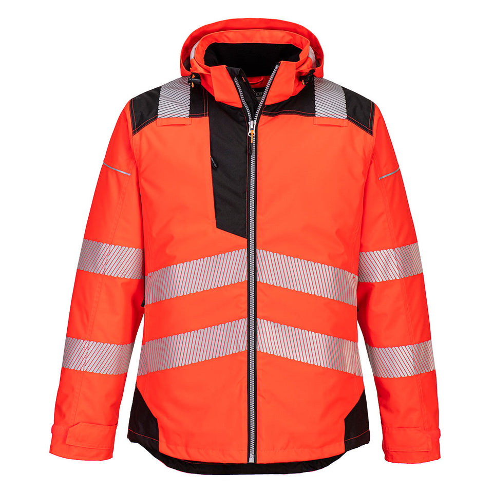 PW3 Giacca invernale Hi-Vis Portwest personalizzato con logo - Pubblienne