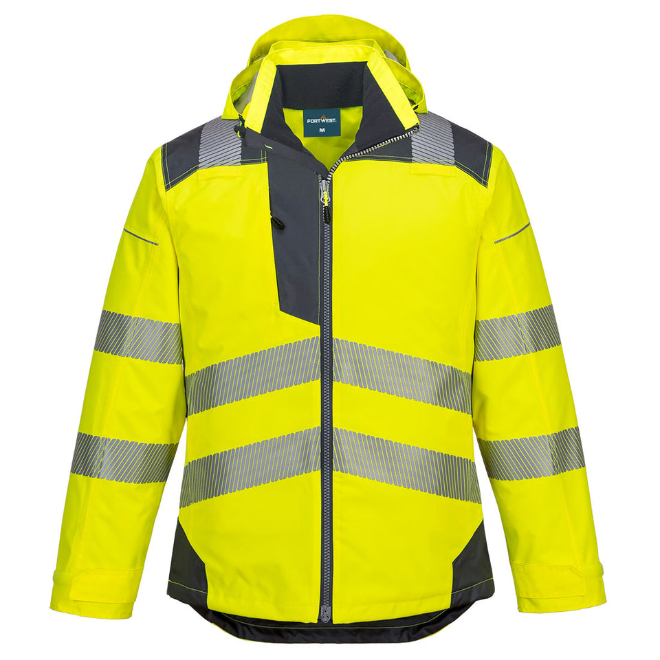 PW3 Giacca invernale Hi-Vis Portwest personalizzato con logo - Pubblienne