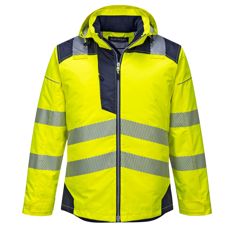 PW3 Giacca invernale Hi-Vis Portwest personalizzato con logo - Pubblienne